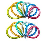 SOLUSTRE 100Pcs Metallic Long Balloons Twisting Balloons for Wedding Birthday Party and Event Decorations Versatile Decor for Indoor Outdoor Use