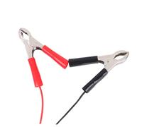 SOLUSTRE 10a Sae to Alligator Clips Adapter Charging Cable for Motorcycle Inline Fuse Power Supply Wire for Camping