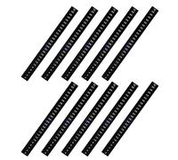 SOLUSTRE 10pcs Adhesive Mason Jar Fermentation Strips for Homebrew Fermenter Instant Progress Feedback and Water-Resistant Pet Material, Suitable for Pickle and Wine Making