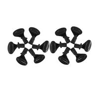 SOLUSTRE 10pcs Adjustable Spring Microphone Clip Holder for Mic Stand Vibration Absorbing Black Mic Clamp for Broadcasting Stage Use and Recording Accessories