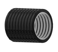 SOLUSTRE 10pcs Black Pinstripe Tape Pet Thin Strip Dry Erase Board Tape for Whiteboard Chart Grid Marking Adhesive Tear-resistant Vinyl for Automotive and Office Use