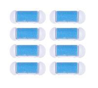 SOLUSTRE 10pcs Coarse Replacement Roller Refill Heads Pedicure Rasp Foot File Cracked Skin Corns Callus Remover Refill for Pedi Perfect Electronic Foot File