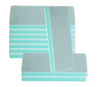 SOLUSTRE 10pcs Dual Sided Sponge Nail File Buffer Blocks with Eva and Silicon Carbide Material for Heavy Buffing and User-Friendly Manicure, for Handling Fragile Electronics and Intricate