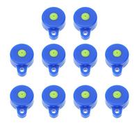 SOLUSTRE 10pcs High Pressure Bottle Cap Launcher Target for Training, Reusable Abs and Silicone Material, Improving Skills Sturdy and Practical Outdoor Shooting Range Game