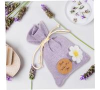 SOLUSTRE 10pcs Lavender Sachet Bags Breathable Empty Pouch for Dried Flowers Jewelry Coins Items Storage Decorative Gift Pouches