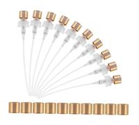 SOLUSTRE 10Pcs Perfume Spray Heads Mini Nozzle Pump Sprayers for Refillable Bottles Diy Fragrance Making with Fine Mist and Press Pump Design