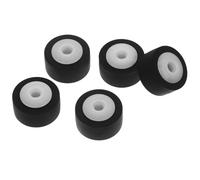 SOLUSTRE 10pcs Pinch Roller for Recorder Cassette Deck Pinch Roller for Audio Radio Supplies Pulley Bearing Wheel for Tape Machine