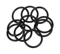 SOLUSTRE 10pcs Singing Bowl Rubber Ring Pad Cushion Epdm Sealing Rubber Ring for Sound Bowl Gasket Use