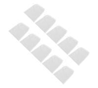SOLUSTRE 10pcs Tea Filter Bags with Drawstring Fine Mesh Liquid Strainer for Brewing Tea Coffee Spices Reusable Kitchen Sieve for Yogurt Oil Herbs Multipurpose Food Filter