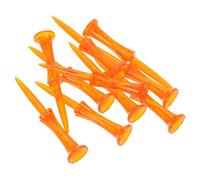 SOLUSTRE 10pcs Wheel Shape Golf Tees Plastic 83mm with Integrated Tee and Pin Design for Easy Placement Unbreakable Precision Golf Training Accessories Suitable for Practice Training