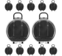 SOLUSTRE 12 Pcs round Suitcase Candy Boxes Lightweight Decorative Unique Design Delicate Appearance for Party Theme Party