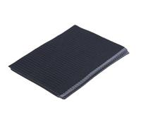 SOLUSTRE 125pcs Disposable Black Manicure Mat Made of Absorbent Paper for Nail Art Table Use at Home Or Beauty Salon