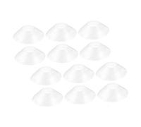 SOLUSTRE 12pcs Bowl-shaped Oil Filter Meshes Replacement Vent Filters for Kitchen Range Hood Grease Mesh Net