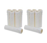 SOLUSTRE 12pcs Chandelier Candle Sleeves Candle Socket Covers Light Base Sleeves 3.93 Inch E14 Base PVC Fits Hanging Lamp and Ceiling Lamp