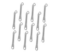 SOLUSTRE 12Pcs Electric Fan Shaking Head Connecting Rods Iron Replacement Rods for Smooth Oscillation and Enhanced Performance Convenient Fan Shake Rod for Home Use