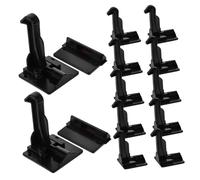 SOLUSTRE 12pcs Invisible Cabinet Locks for Safety No Drilling Proofing Latches for Drawers and Cabinets Easy Install Fit Accident Prevention