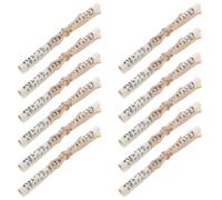 SOLUSTRE 12pcs Jewish Ornaments for Doors Mezuzah Scrolls Timeless Religious Symbolism Paper and Rope Compact Sturdy Design Housewarming Doorway Decoration for Home and Synagogue