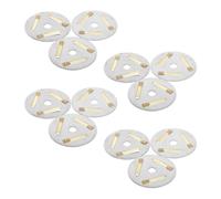 SOLUSTRE 12pcs Stainless Steel Tea Kettle Whistle Replacement with Ultra-Thin Sound Chip and Easy Installation, Suitable for Electric Kettles in Office and Outdoor Camping