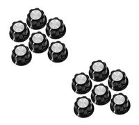 SOLUSTRE 12pcs Volume Control Knob for Electric Guitar Potentiometer Knob Replacement Instrument Accessory