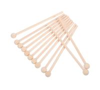 SOLUSTRE 12pcs Wooden Music Percussion Mallets for Glockenspiel and Resonator Bell, Comfortable Grip, Producing Great Sound, for School and Festival Use