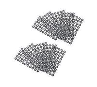 SOLUSTRE 15 Sheets Scanner Marking Stickers Reflective Film Reference Points High Durability Tear-resistant Markers for Optical Measurement and Calibration Compatible with Various Scanners