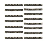 SOLUSTRE 15 Strings of Plastic Price Display Stands with Rounded Edges and Smooth Surface for Retail Counters, for Displaying Price Tags on Vegetables and Fruits