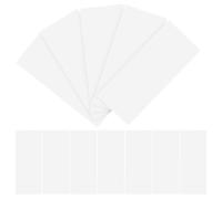 SOLUSTRE 150pcs Money Bags Pp Material Water-resistant Banknote Holders Cash Envelopes Protect Banknote from Damage Suitable for Collectors