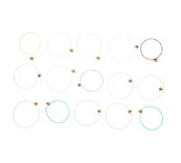 SOLUSTRE 15pcs Lyre Harp Strings Replacement for Minimal Harp Musical Instrument Accessories Lyre String for Lap Random Color