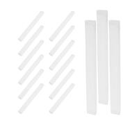 SOLUSTRE 15pcs Natural Selenite Crystal Wands Rough Selenite Sticks for Museum Display Bars for Living Decor