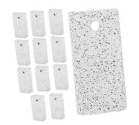 SOLUSTRE 15pcs Natural Volcanic Rock Chew Stones for Small Pets and Rabbits, Helps Grind Teeth and Maintains Shape over Time, Elongated Pet Chew for Small Animal Dental Health