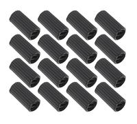 SOLUSTRE 16pcs Plastic Wheelchair Brake Tips with Universal Compatibility and Noise Reduction for Walkers and Mobility Aids Replacement Brake Pads