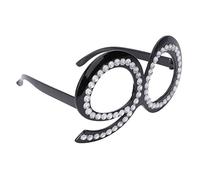 SOLUSTRE 1Pc Digital Birthday Party Glasses Decor Creative Photo Prop with Unique Lens Design Material for Fun Party Atmosphere for Birthday Celebrations and Photobooth