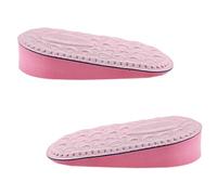 SOLUSTRE 2 Pairs Invisible Insoles Heightening Insoles Breathable Cotton Eva Material Height Increasing Comfort Heel Pads for Women Sneakers Sports Use 4.91x2.36in