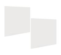 SOLUSTRE 2 Rolls Whiteboard Stickers Whiteboard Sticker Roll 11.8x78.7inch Reusable and Erasable Static Cling Technology for Teaching and Managing Todo Lists on Doors and Refrigerators