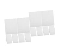 SOLUSTRE 20 Sheets Outdoor UV Stickers Multi-function Sun Blocking Stickers Car Window Patches for Summer Sunscreen Detection