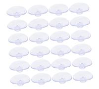 SOLUSTRE 200pcs Glass Suction Cups Strong Hold Collision Suction Pads for Kitchen Bathroom Window Tabletop Organization Reusable No Drilling Required