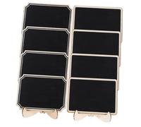 SOLUSTRE 20pcs Chalkboard Signs with Stand Reusable Blackboards for Message Board Menu Display and Drawing for Home Kitchen and Event Decor