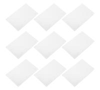 SOLUSTRE 20pcs Clear Pvc Card Protector Sleeves Transparent Business Social Security Id Card Covers Plastic Credit Holders and License Protection