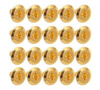 SOLUSTRE 20Pcs Clipper Adjustment Rod Screws Gold for Electric Trimmer Maintenance and Repair Suitable for Wahl8591/1919