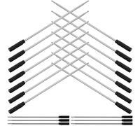 SOLUSTRE 20Pcs Creative Gel Pen Refills Portable Black PP Thin Pen Refills Easy Installation Lightweight for Office Use Suitable for Students and Teens