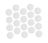 SOLUSTRE 20pcs Flower-Shaped Glue Tray False Lash Glue Plates Holder Plates for Eyelash Extensions Eyelash Grafting Tools