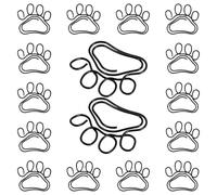 SOLUSTRE 20pcs Metal Claw Shaped Paper Clips for Office Use, Creative Black Document Clips to Hold Notes and Mark Page Numbers, Sturdy and Unique Small Paperclips for Paperwork