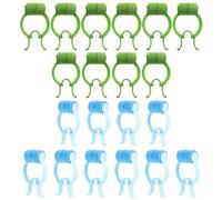 SOLUSTRE 20pcs Nose Clips Lung Breathing Training Clips Non-Stick Removal Compact Pom Eva Material for Home Use to Stop Nosebleeds and Breathing