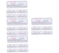 SOLUSTRE 20pcs Test Cards Identifiers for UV Light Effect Testing Testing Strips for Indoor Use