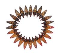 SOLUSTRE 24pcs Mandarin Duck Shaped Chopstick Holder Resin Cutlery Holder Compact and Convenient Resting Place for Forks and Chopsticks for Home Decor and Kitchen Use