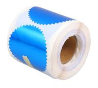 SOLUSTRE 250pcs Serrated Edge Embossing Labels Wedding Envelope Seals 2.5x2.5inch Reliable Embossed Design Formal Elegant Self-Adhesive for Wedding Invitations Notary Seals Company Stamps