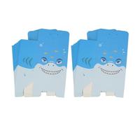 SOLUSTRE 25pcs Treat Boxes Box Shark Shape Paper Packaging Small Easy to Stand Unique Chic Design for Shower Party Supplies