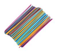SOLUSTRE 260pcs Pcl 3D Printer Filament Refills for 3D Doodler Pens, Smooth Printing with Low Temperature Operation, 2.5mm X 15cm P ilament for Creative Activities and DIY Random Color