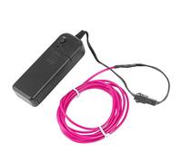 SOLUSTRE 2m El Wire Lights 3v Battery Low Heat Low Energy Flexible Cuttable Decorative Lights Great for Costumes Decor Events Parties