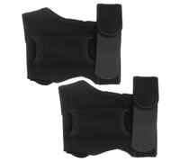 SOLUSTRE 2pcs Adjustable Neoprene Flashlight Support Gloves for Outdoor Activities, Lightweight Multipurpose Wristband Holder Suitable for Camping, Hiking, Diving, and Fishing